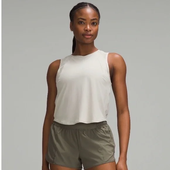 lululemon athletica Sculpt Cropped Top, Mohave Tan - Picture 1 of 5